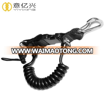 Wholesale Custom Fly Fishing Elastic Cord Rope Safety Lanyard Spring with Good Quality