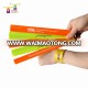 high quality promotional metal slap pvc reflective snap bracelet, slap band, slap bracelet