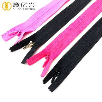 Custom Concealed Zipers Manufacturer Nylon 35cm Invisible Zips For Dress